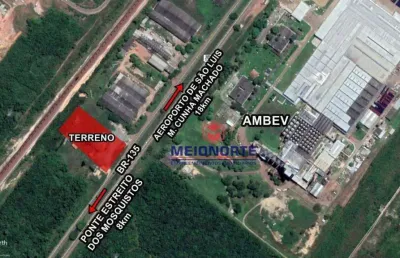 Área à venda, 8040 m² por r$ 1.995.000,00 - tibiri - são luís/ma