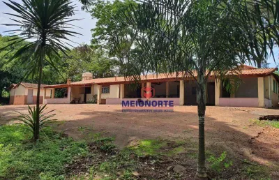 Rancho com 4 dormitórios à venda por r$ 350.000,00 - zona rural - aramina/sp