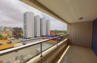 Apartamento de 170m² na ponta d'areia com 4 suítes e vista privilegiada