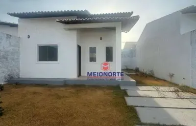 Casa com 2 dormitórios à venda, 67 m² por r$ 249.990 - maiobão - paço do lumiar/ma