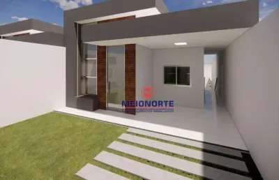 Casa com 3 dormitórios à venda, 143 m² por r$ 599.000 - araçagi - são josé de ribamar/maranhão