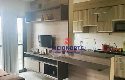 Apartamento com 2 dormitórios para alugar, 65 m² por r$ 3.700,00/mês - calhau - são luís/ma