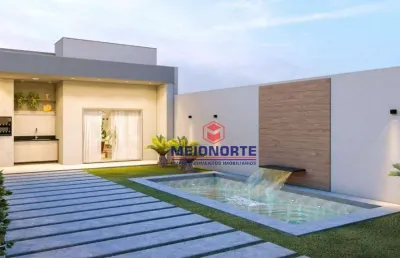 Casa com 3 dormitórios à venda, 91 m² por r$ 365.000 - turu - são josé de ribamar/ma