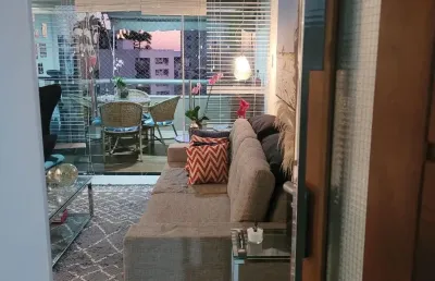 Apartamento mobiliado,  03 quartos, rio vermelho,01 garagem.