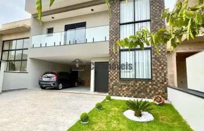 Casa em condomínio fechado com 3 quartos à venda no Portal Ville Jardim Europa, Boituva 