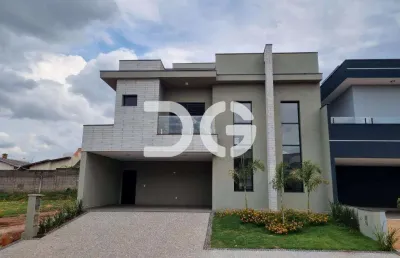 Casa à venda em paulínia, parque brasil 500, com 4 suítes, com 245 m², royal garden
