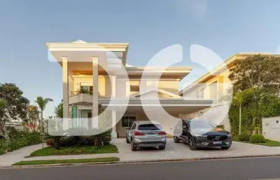 Casa à venda em campinas, alphaville dom pedro, com 4 suítes, com 530 m², alphaville dom pedro