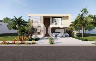 Casa à venda em campinas, alphaville dom pedro 2, com 4 suítes, com 398.92 m²