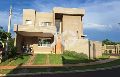 Casa à venda em paulínia, são bento, com 3 suítes, com 195 m², terras da estância - bosque