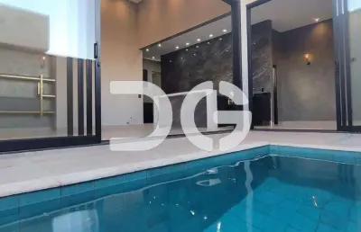Casa à venda em boituva, portal ville azaleia, com 3 suítes, com 201 m², portal ville gardênia