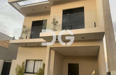 Casa à venda em paulínia, são bento, com 4 quartos, com 140 m², terras da estância - bosque
