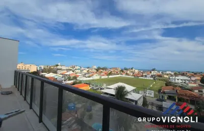 Cobertura para venda em saquarema, centro, 3 dormitórios, 2 suítes, 3 banheiros, 1 vaga
