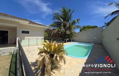 Casa para venda em saquarema, raia (bacaxá), 4 dormitórios, 3 suítes, 6 banheiros, 1 vaga