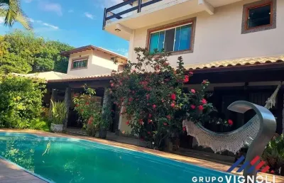 Casa para venda em saquarema, itauna, 5 dormitórios, 4 suítes, 5 banheiros, 1 vaga