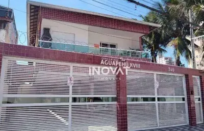 Casa com 2 dormitórios à venda, 75 m² por r$ 399.000,00 - aviação - praia grande/sp