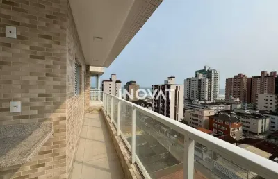 Apartamento com 2 dormitórios à venda, 74 m² por r$ 590.000,00 - vila guilhermina - praia grande/sp