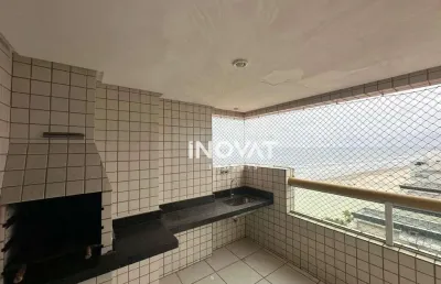 Apartamento com vista mar, com 2 dormitórios à venda, 88 m² por r$ 735.000 - aviação - praia grande/sp