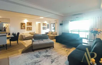Apartamento com 5 dormitórios à venda, 249 m² por r$ 1.250.000,00 - caiçara - praia grande/sp