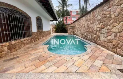 Casa com 2 dormitórios à venda, 252 m² por r$ 750.000,00 - vilamar - praia grande/sp