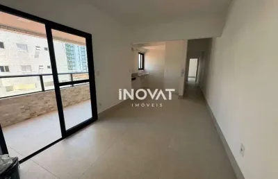 Apartamento com 2 dormitórios à venda, 71 m² por r$ 495.000,00 - caiçara - praia grande/sp