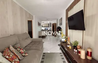 Apartamento com 2 dormitórios à venda, 81 m² por r$ 490.000,00 - tupi - praia grande/sp