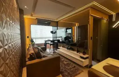 Apartamento com 2 dormitórios para alugar, 60 m² por r$ 4.700,00/mês - canto do forte - praia grande/sp