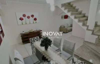 Sobrado com 3 dormitórios à venda, 125 m² por r$ 980.000,00 - boqueirão - praia grande/sp