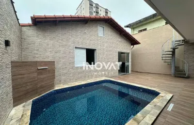 Casa com 3 dormitórios à venda, 187 m² por r$ 1.100.000 - vila assunção - praia grande/sp