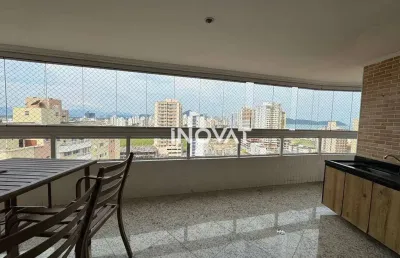 Apartamento com 3 dormitórios à venda, 96 m² por r$ 750.000,00 - mirim - praia grande/sp