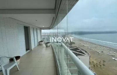 Apartamento com 3 dormitórios vista panorâmica do mar-à venda, 111 m² por r$ 1.587.000 - boqueirão - praia grande/sp