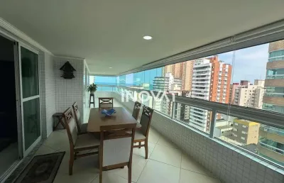 Apartamento 3 dormitórios com vista mar na guilhermina - praia grande-sp
