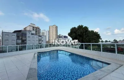 Apartamento com 2 dormitórios à venda, 74 m² por r$ 520.000,00 - caiçara - praia grande/sp