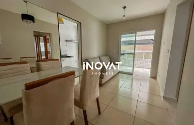 Apartamento com 2 dormitórios à venda, 64 m² por r$ 425.000,00 - vila assunção - praia grande/sp