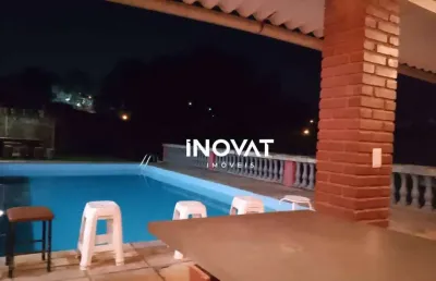 Chácara com 3 dormitórios - venda por r$ 950.000,00 ou aluguel por r$ 7.415,00/mês - santo afonso - vargem grande paulista/sp