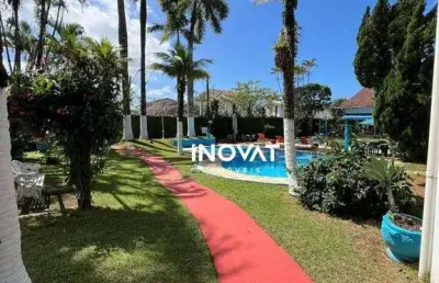 Pousada com 14 dormitórios à venda, 842 m² por r$ 6.200.000 - balneário flórida - praia grande/sp