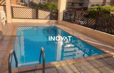 Apartamento com 1 dormitório à venda por r$ 300.000,00 - tupi - praia grande/sp
