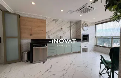 Apartamento com 3 dormitórios à venda, 130 m² por r$ 1.450.000,00 - canto do forte - praia grande/sp