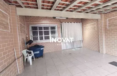 Casa com 2 dormitórios à venda, 60 m² por r$ 375.000,00 - tupi - praia grande/sp