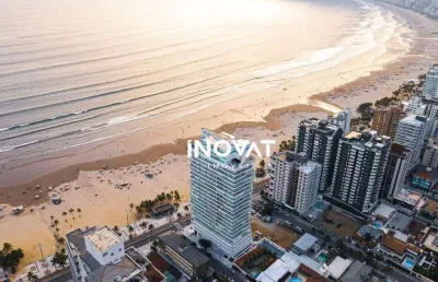 Apartamento com 3 dormitórios à venda, 193 m² por r$ 4.300.000,00 - canto do forte - praia grande/sp