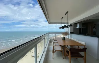 Cobertura com 3 dormitórios à venda, 146 m² por r$ 1.700.000,00 - vilamar - praia grande/sp