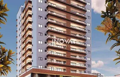 Apartamento com 2 dormitórios à venda, 89 m² por r$ 556.000,00 - canto do forte - praia grande/sp