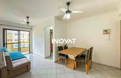 Apartamento com 1 dormitório à venda, 54 m² por r$ 295.000,00 - tupi - praia grande/sp
