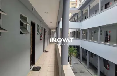 Kitnet com 1 dormitório à venda, 25 m² por r$ 243.800,00 - vila guilhermina - praia grande/sp