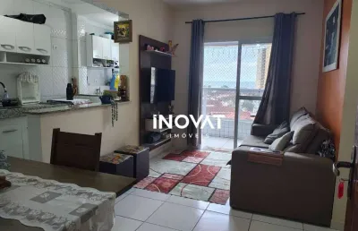 Apartamento com 1 dormitório à venda, 51 m² por r$ 330.000,00 - caiçara - praia grande/sp