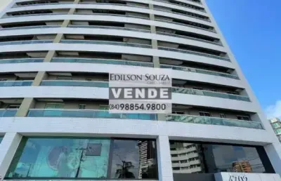 Apartamento com 2 quartos à venda na av eng roberto freire, ponta negra, natal, 56 m2 por r$ 659.900