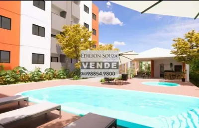 Apartamento com 2 quartos à venda na rua orlando de lima, 493, ponta negra, natal, 61 m2 por r$ 298.000
