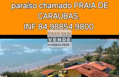 Casa com 4 quartos à venda na beira-mar, 009, caraúbas, maxaranguape, 1040 m2 por r$ 249.000