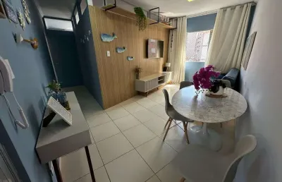 Apartamento dividido  à venda com 1 quarto de 45 m² por r$ 280.000 - boqueirão