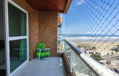 Apartamento mobiliado 88m² | 2 dormitórios (1 suíte) | vista para o mar