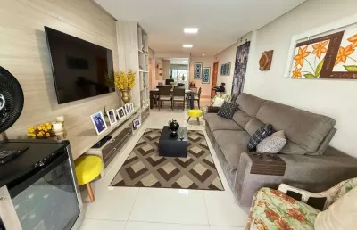 Incrível apartamento alto padrão no canto do forte de 3 suítes - 2 vagas garagem